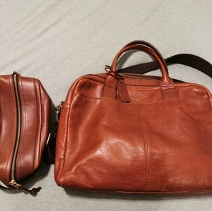 FOSSIL Messenger bag + dop bag